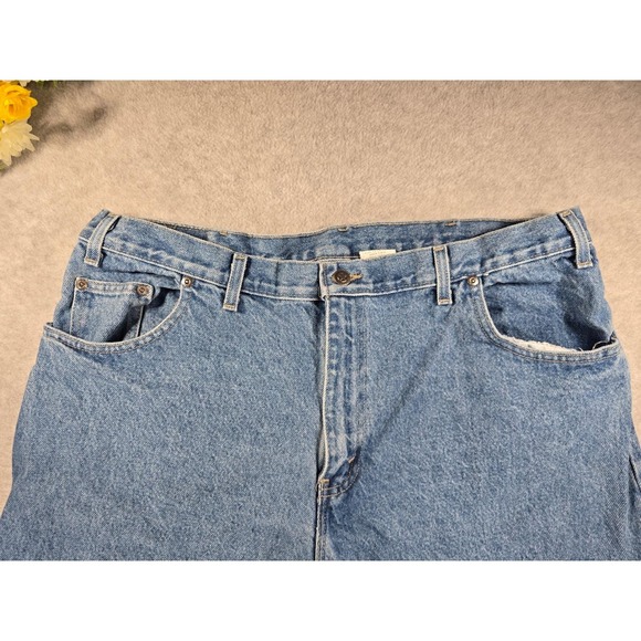 Vintage Y2K Faded Glory Original Fit Mens Jeans Denim 40 x 32 Cotton Made USA - Picture 5 of 15